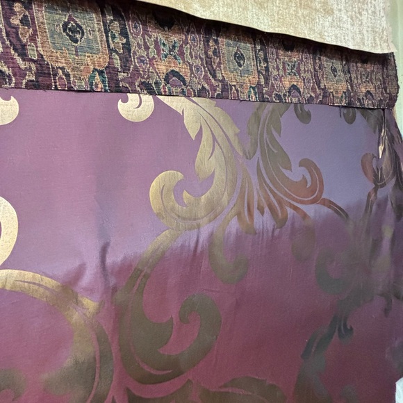 Fabricut Astounding F Color Aubergine Bronze Fabric - Picture 3 of 15
